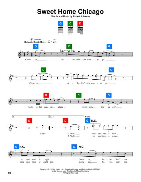 Sweet Home Chicago  Een energieke blues hymne met rauwe vocale expressie en een meeslepende gitaarriff